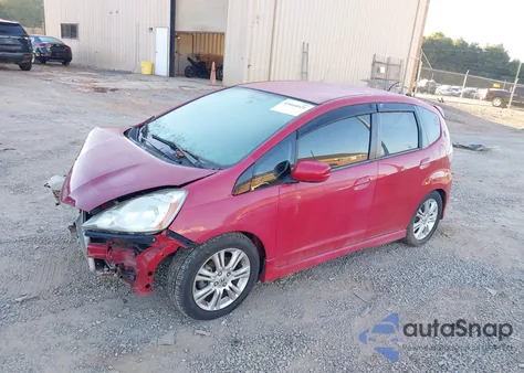 2009 Honda Fit Sport из США, поврежденный, VIN JHMGE88449S048686